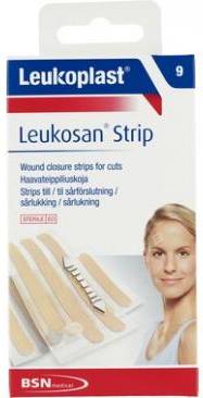 Leukoplast Leukosan Strip 9-pack