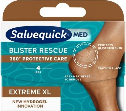 Salvequick Blister Rescue Extreme XL 4-pack