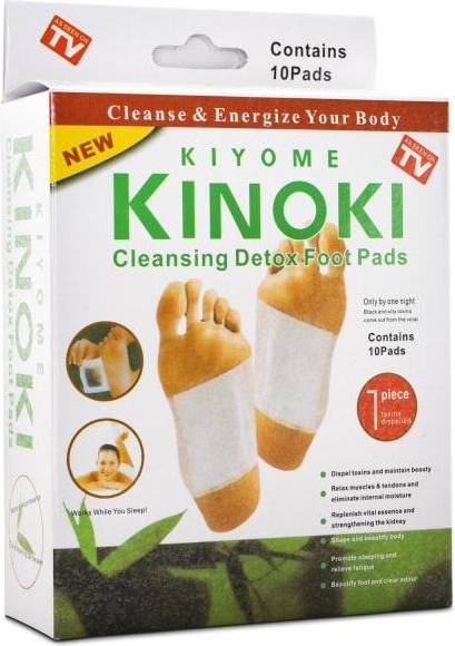Kinoki Cleansing Detox Foot Pads 10-pack