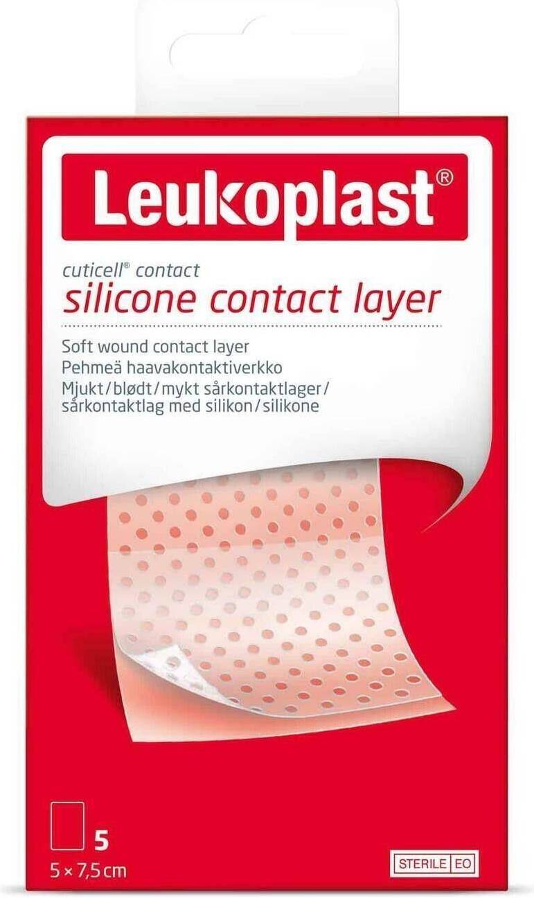 Leukoplast Silicone Contact Layer 5-pack