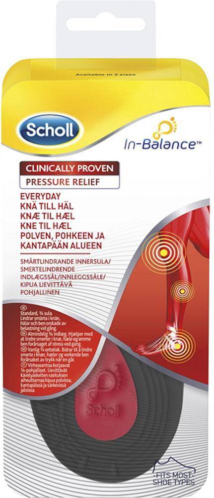 Scholl Smärtlindrande Sulor Knä M 1 par