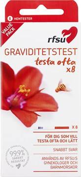 RFSU Graviditetstest 8-pack
