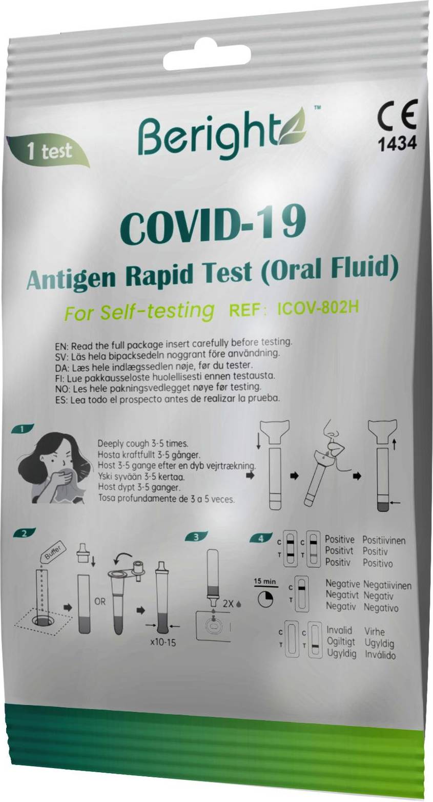 Beright Covid-19 Antigen Rapid Test 1-pack