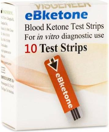 eBketone Blood ketone Test Strips 10-pack
