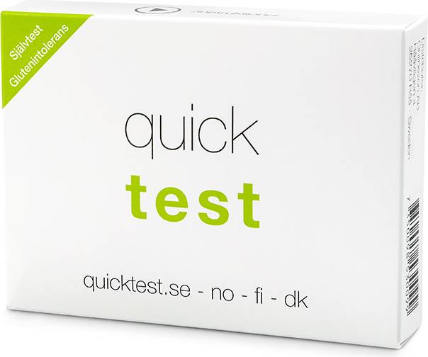 Quicktest Självtest för Gluten Intolerance 1-pack