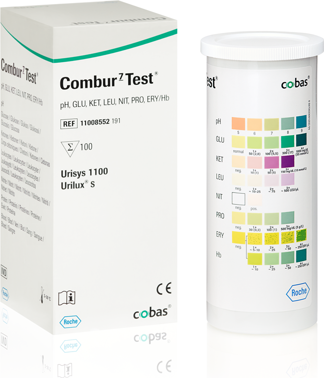 Roche Urinstickor COMBUR 7 test 100/FP