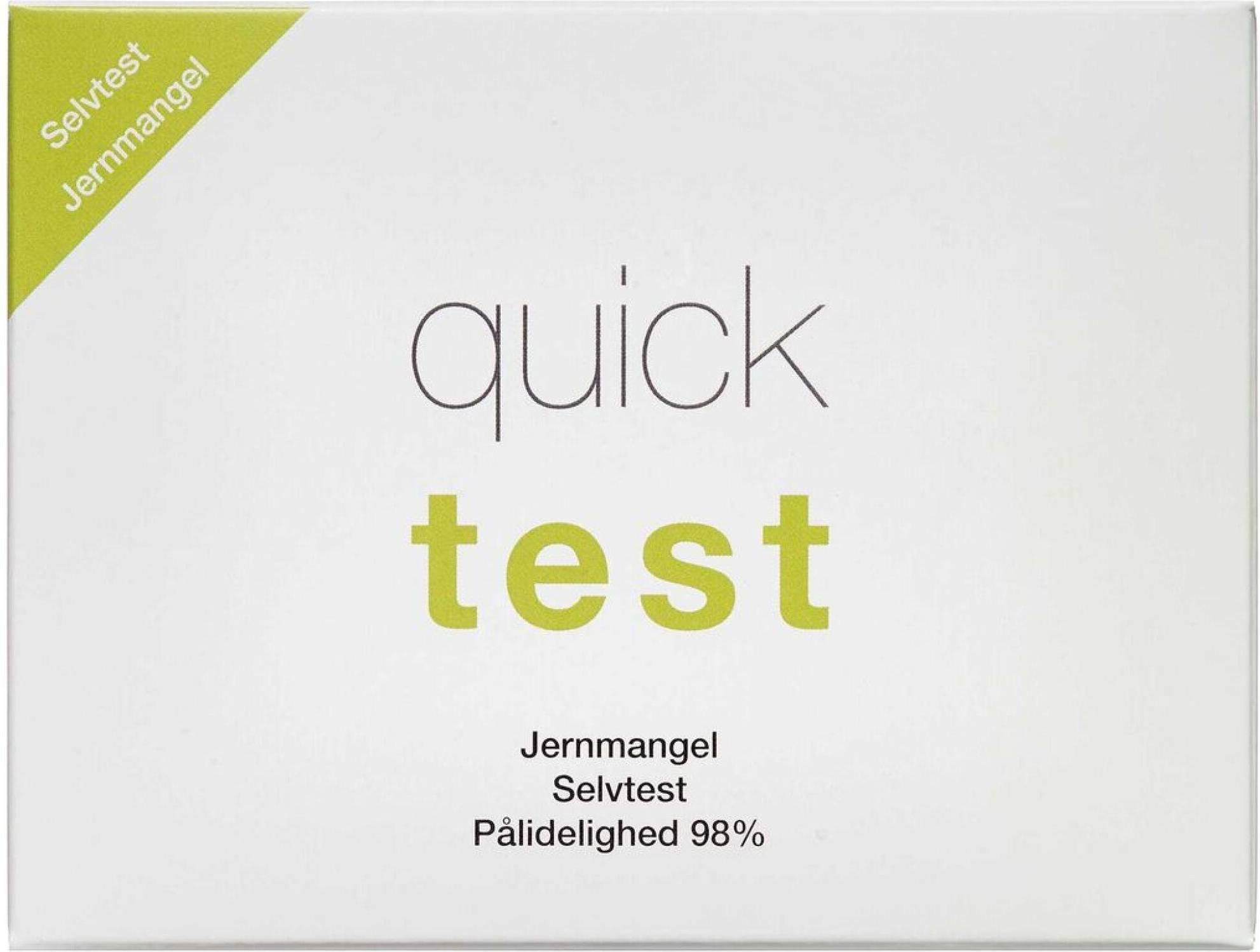 Quicktest Självtest för Jernmangel 1-pack