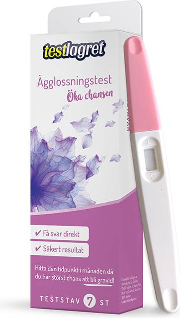 Testlagret Ägglossningstest Stav 7-pack