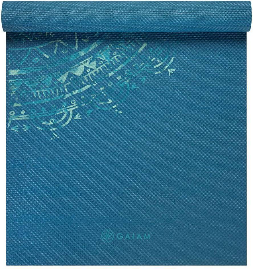 Gaiam Classic Printed Yoga Mat 4mm