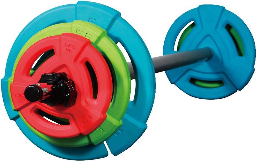 Livepro Studio Rubber Barbell Set 20kg