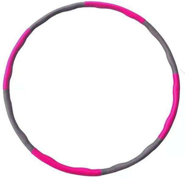 Hula Hoop 100cm 1,2kg Rosa/Grå