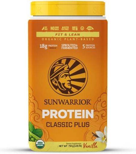 Sunwarrior Classic Plus Vanilla 750g