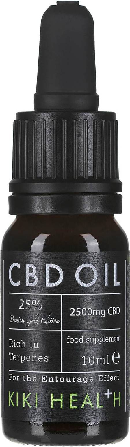 Kiki Health CBD Oil 25% 10ml Gold Edition