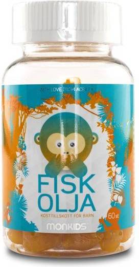 Monkids Fish Oil 60 st