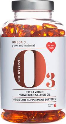 BioSalma Omega-3 Salmon Oil 1000mg 180 st