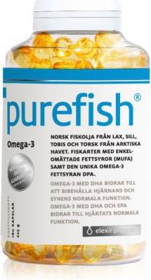 Elexir Pharma Pure Fish Omega-3 180 st