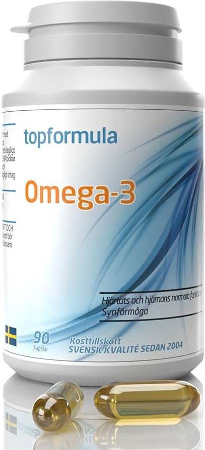 TopFormula Omega-3 Fish Oil Capsules 90 st