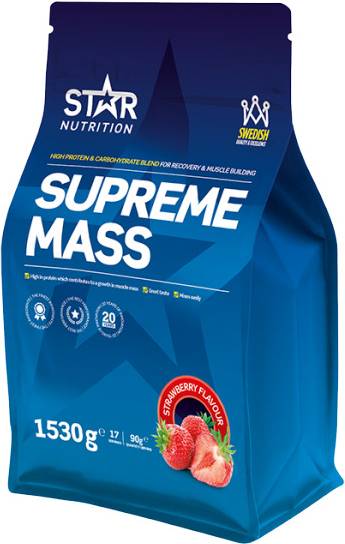 Star Nutrition Supreme Mass Strawberry 1.5kg