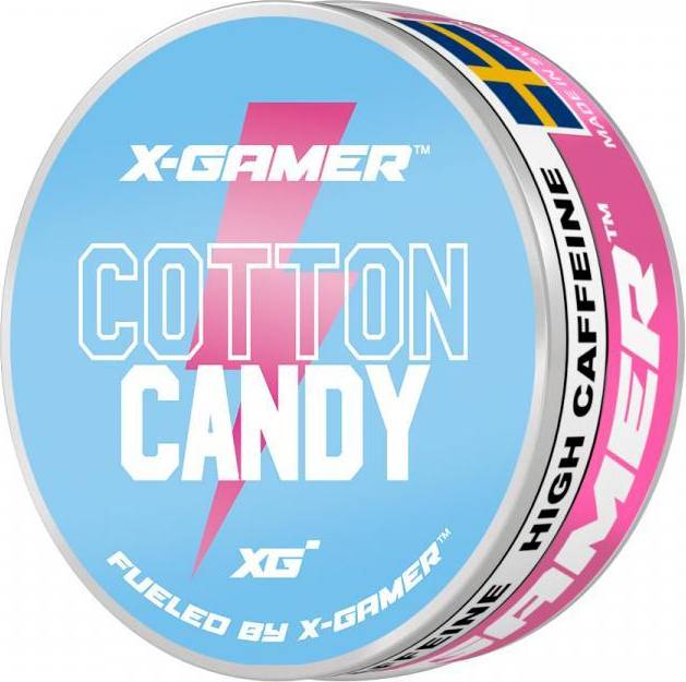 X-Gamer Energy Pouch Cotton Candy