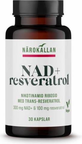 Närokällan NAD+ Resveratrol 30 st