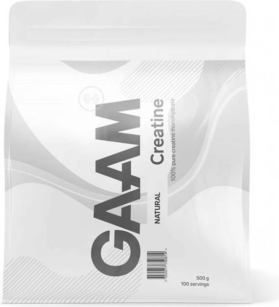 GAAM Creatine Monohydrate Natural 500g