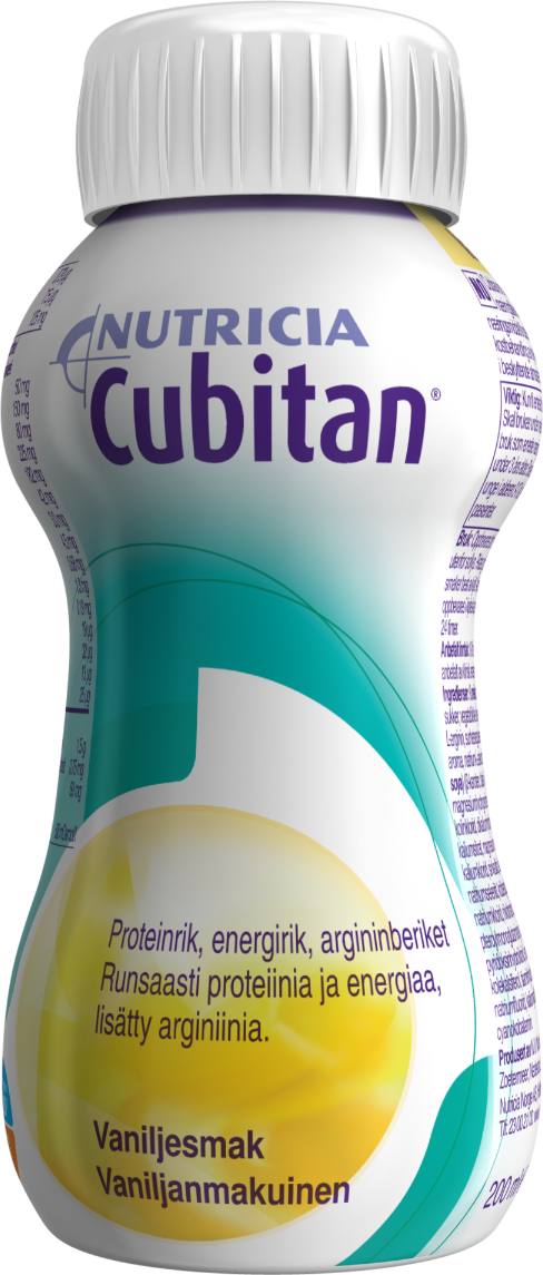 Nutricia Cubitan Vanilj 4 x 200 ml
