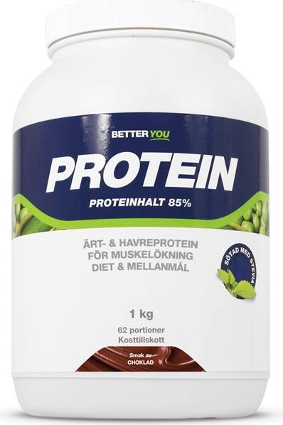 Better You Ärt & Havreprotein Choklad 1kg