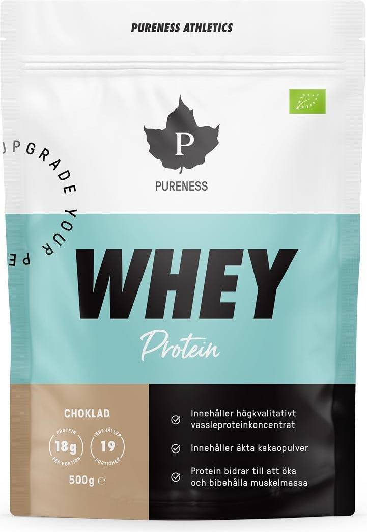 Pureness Athletics Whey Protein Choklad, 500g