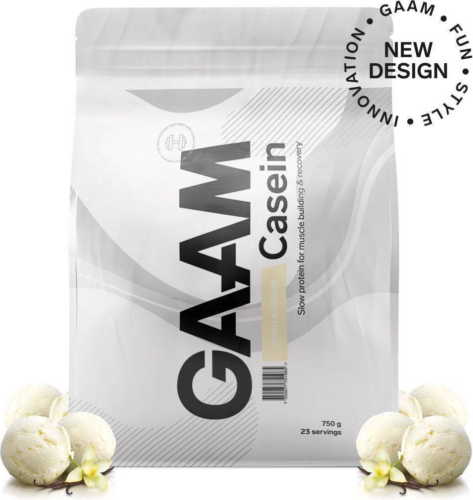 GAAM 100% Casein Premium Vanilla Dream 750g