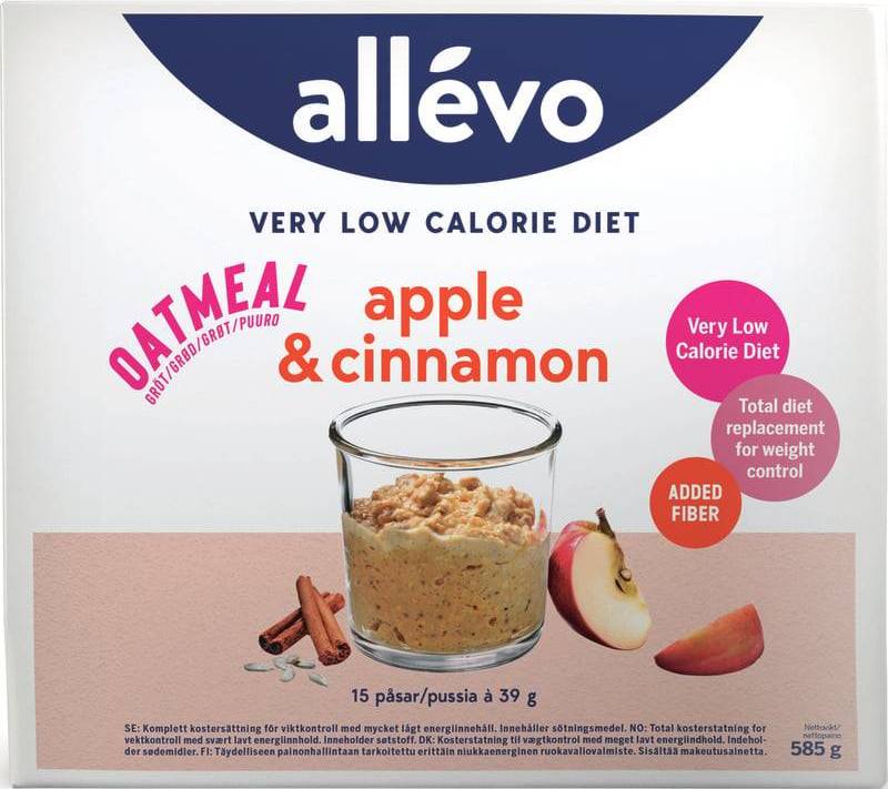 Allévo VLCD Oatmeal Apple & Cinnamon