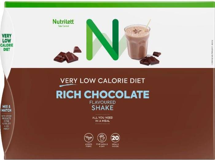 Nutrilett VLCD Rich Chocolate Shake 20 st