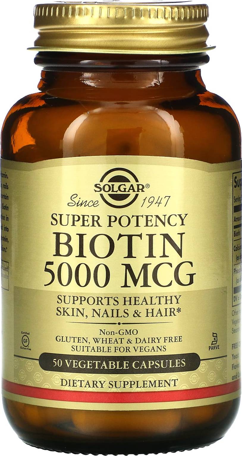 Solgar Biotin 5000mg 50 st