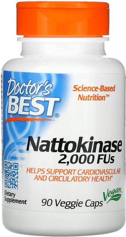 Doctor's Best Nattokinase 2000 FUs 90 st