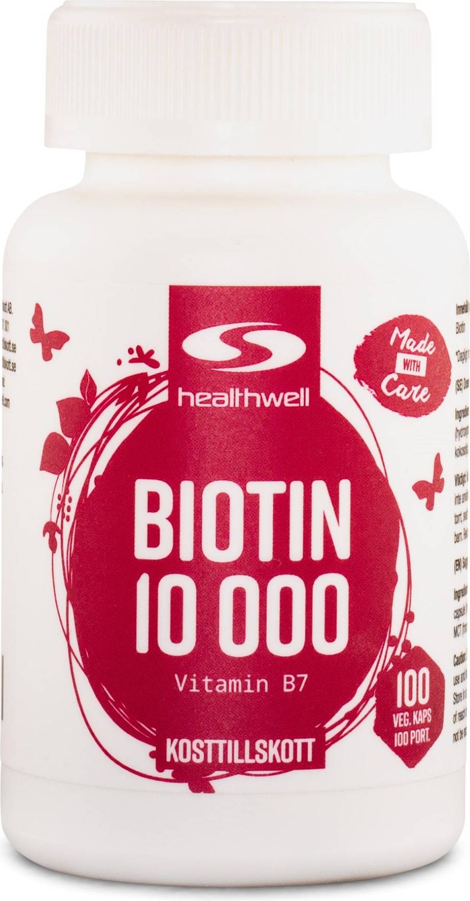 Healthwell Biotin 10000 90 st