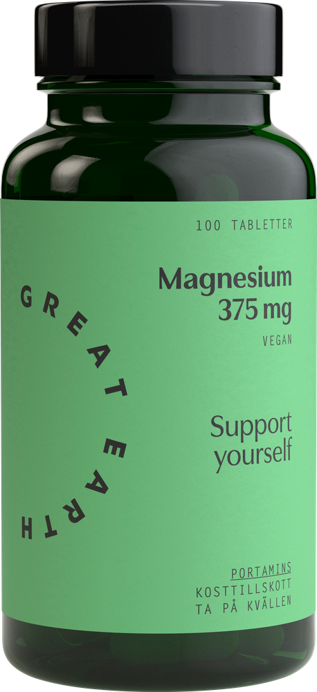 Great Earth Super Magnesium 375mg 100 st