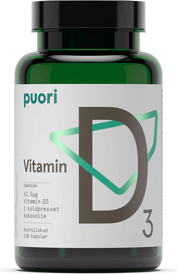 Puori Vitamin D3 120 st