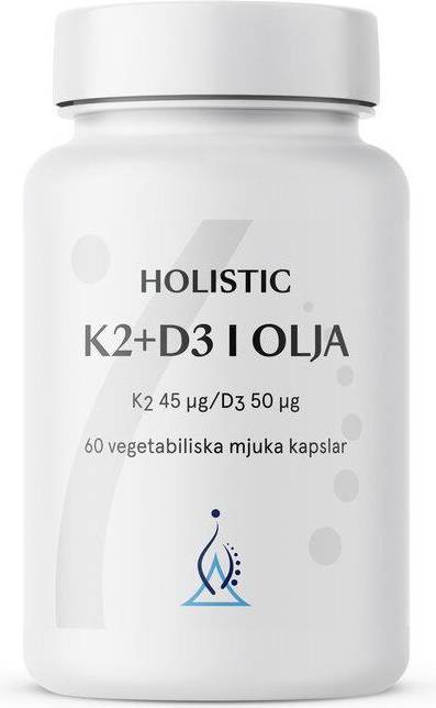 Holistic K2+D3 I Olja 60 st