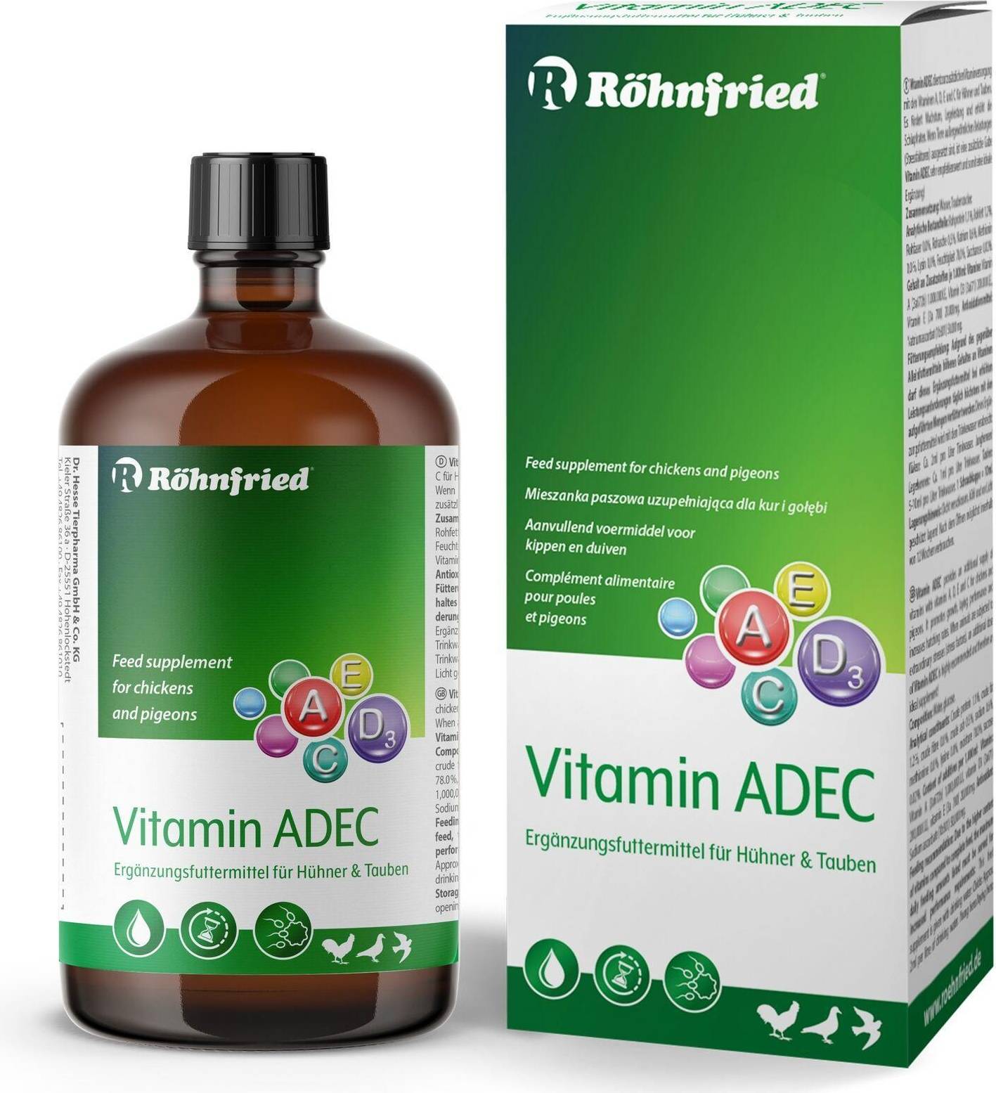 Röhnfried Vitamin ADEC 250 Vitaminkonzentrat