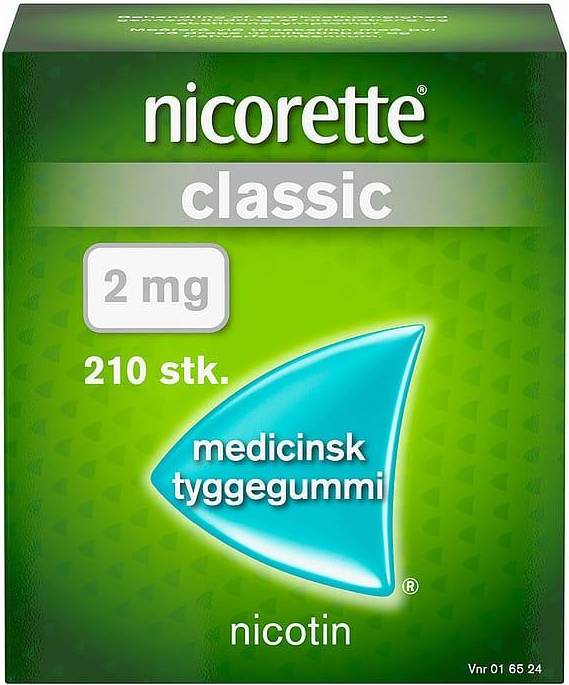 Nicorette 2mg 210 st Tuggummi