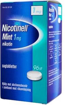 Nicotinell Mint 1mg 96 st Sugtablett
