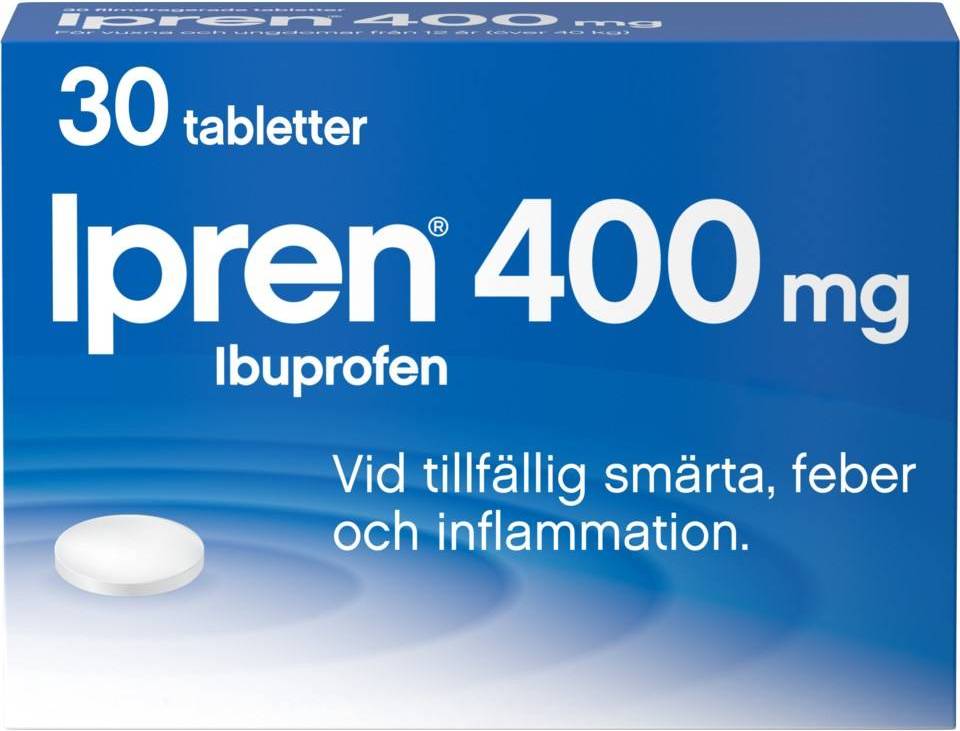 Ipren 400mg 30 st Tablett