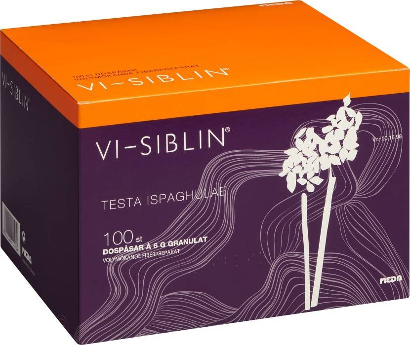 Vi-Siblin 610mg/g 100 st Portionspåse