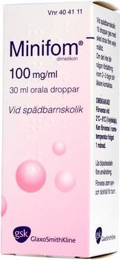 Minifom 100mg/ml 30ml Orala droppar