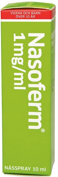 Nasoferm 1mg/ml 10ml Nässpray