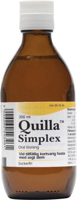 Quilla Simplex 300ml Lösning