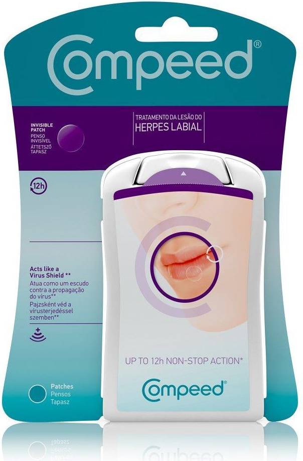 Compeed Invisible Cold Sore 15 st Plåster