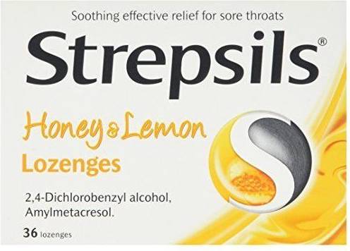 Strepsils Honey & Lemon 1.2mg 36 st Sugtablett