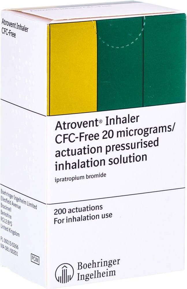 Atrovent 20mcg Inhalator