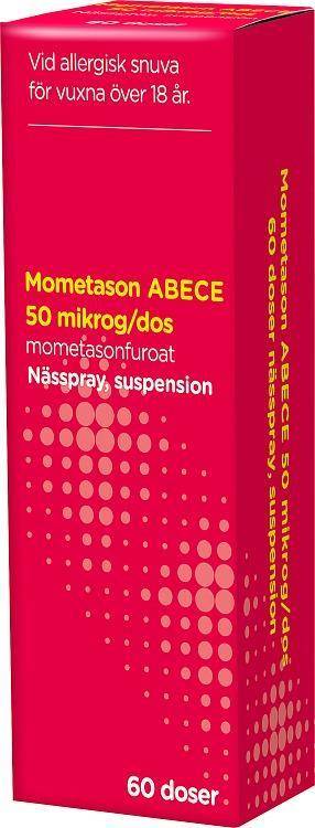 Mometason ABECE 50mg 60 doser Nässpray