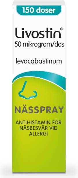 Livostin 50mg 150 doser Nässpray